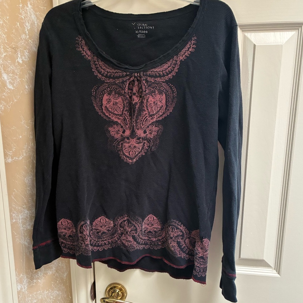 Natural Selections Long Sleeve Gently Used Shirt!